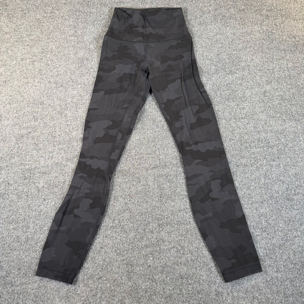 Lululemon Align High-Rise Pant 28 Heritage 365 Camo Deep Coal Multi Size 8 3482